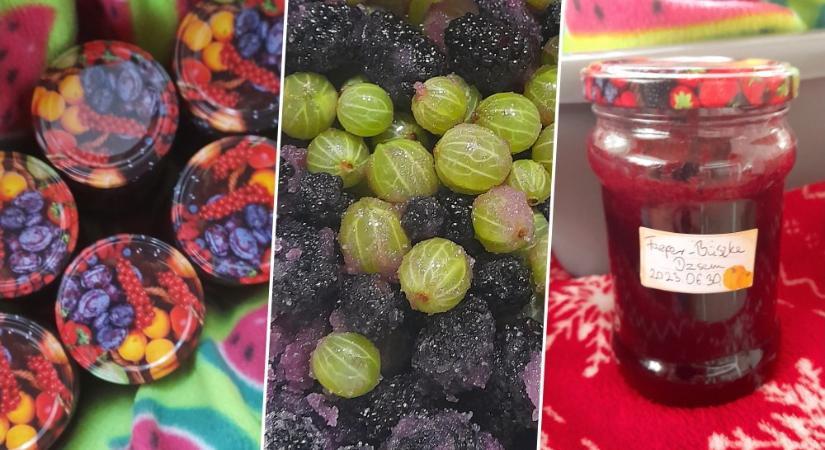 Faeper főtt egressel - finom dzsem lett belőle