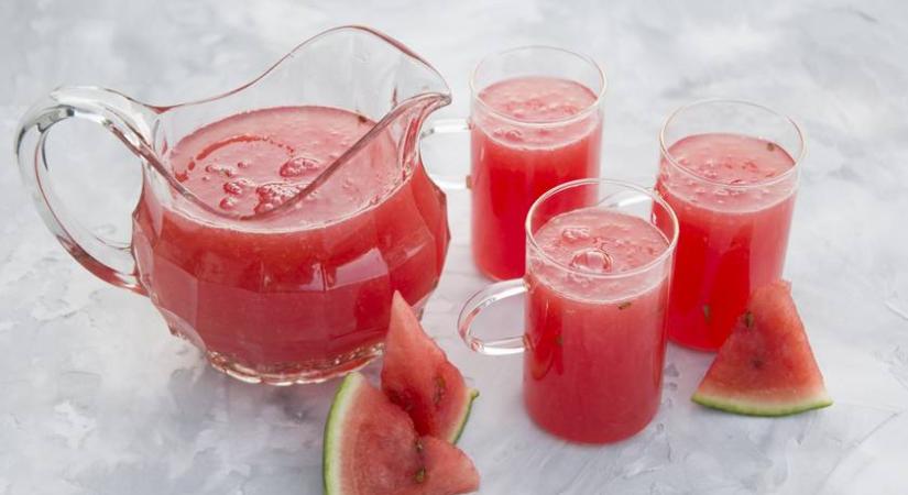 Frissítő görögdinnyés limonádé: jólesik a nagy melegben