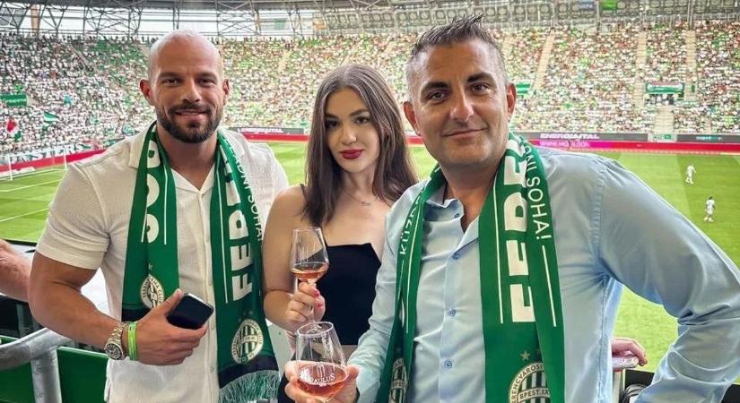 Gáspár Győző a VIP-páholyból nézte végig a Fradi kínos BL-kudarcát