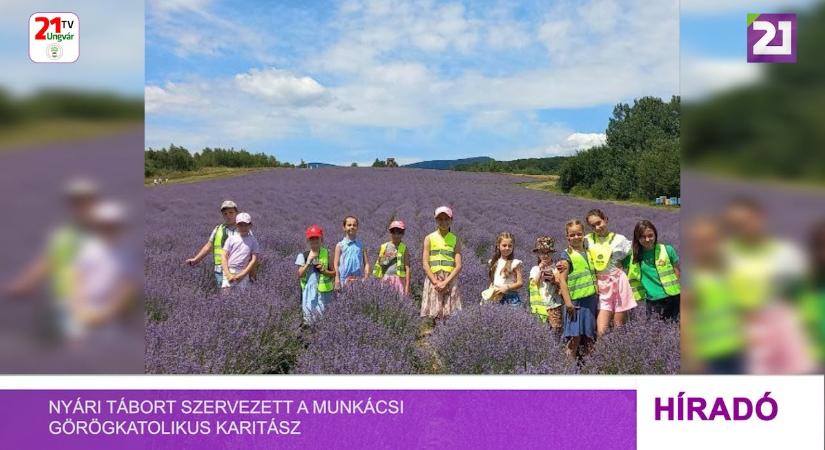 Nyári tábort szervezett a Munkácsi Görögkatolikus Karitász (videó)