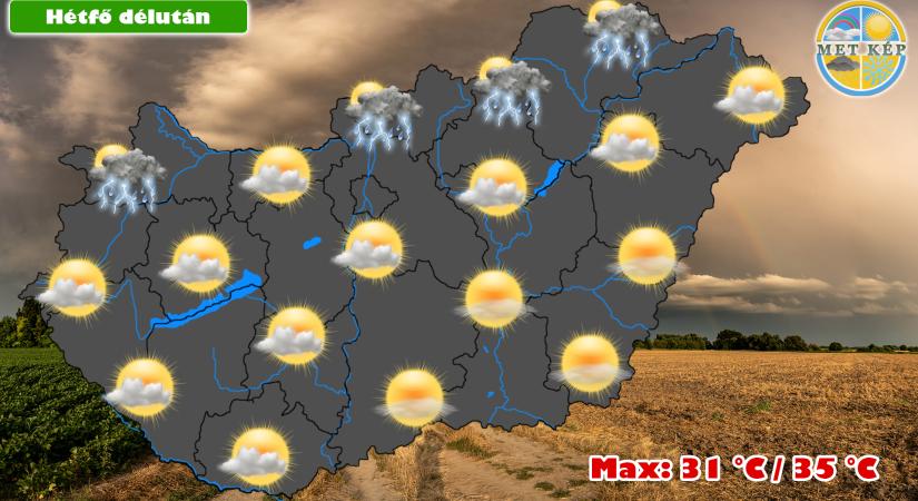 Késő délután, estétől érkeznek az újabb viharok!