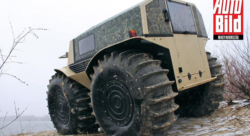 Orosz szörny-dzsipek - ilyen egy Trekol 4x4 monstrum testközelből