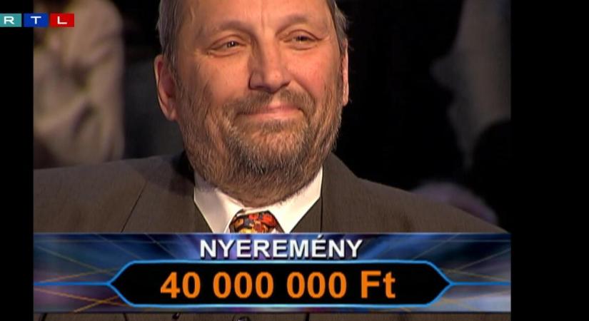 Így él most a Legyen ön is milliomos! egyetlen győztese, Cserey Gábor: elárulta, mi lett a főnyereménnyel – videó