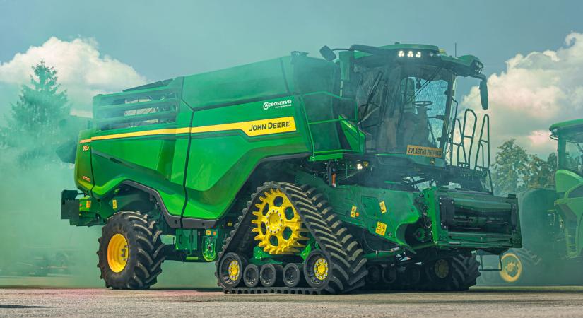 Szlovákiába érkezett az első John Deere X9 kombájn