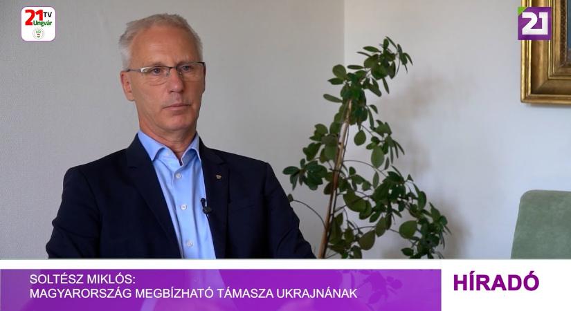 Soltész Miklós: Magyarország megbízható támasza Ukrajnának (videó)