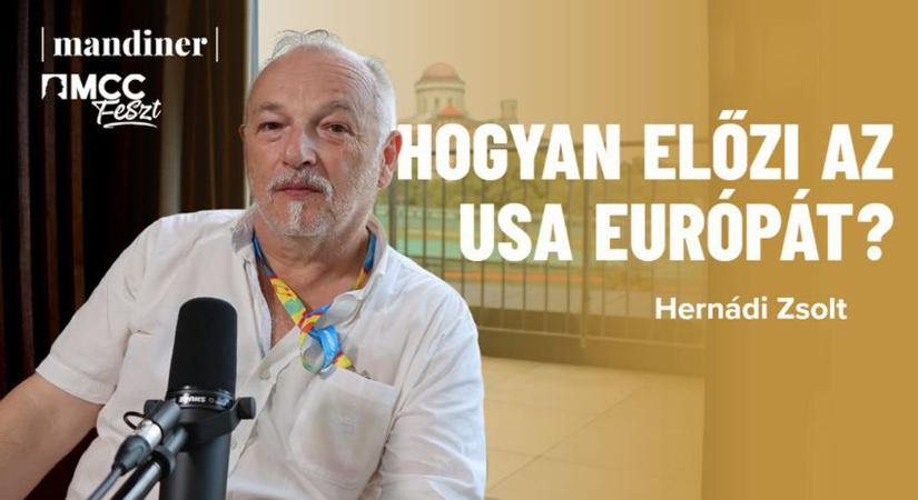 Hernádi Zsolt: Rossz úton van Európa, elképesztően csökken a versenyképessége