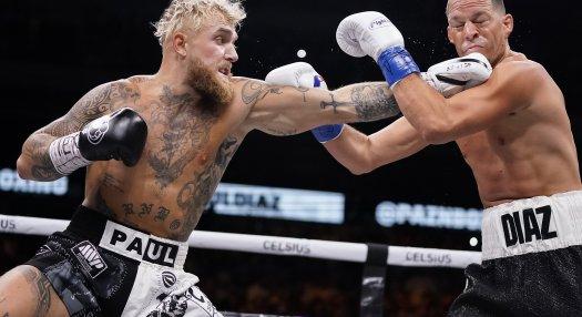 Jake Paul egyhangú döntéssel legyőzte a UFC legendát, Nate Diazt