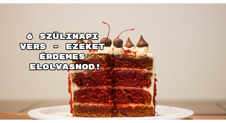 6 szülinapi vers – ezeket érdemes elolvasnod!