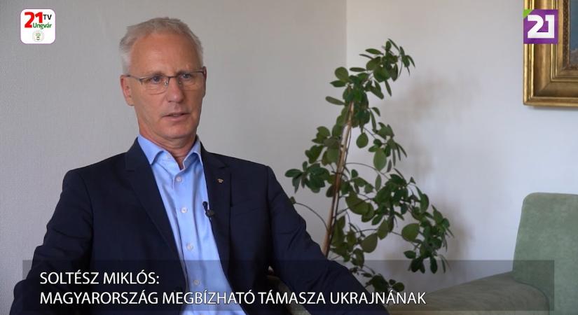 Soltész Miklós: Magyarország megbízható támasza Ukrajnának (videó)