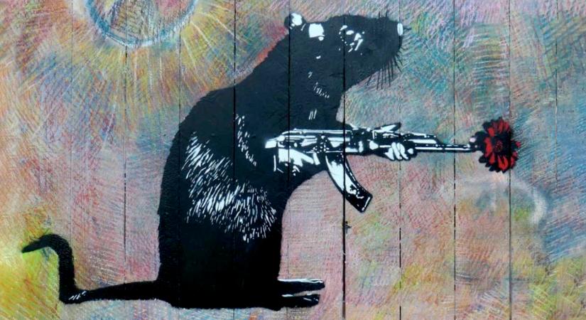 Blek le Rat, aki a művészet nevű vírust terjeszti
