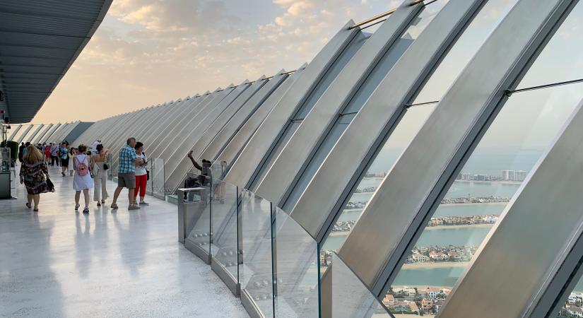 A Pálmafa-sziget egyike Dubai egyik legelképesztőbb látnivalóinak