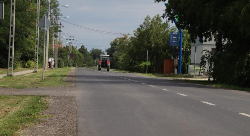 Már nem csattan össze az autózók foga Mindszent és Szegvár között