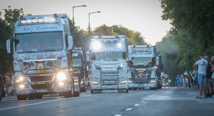 Újra kamionok lepték el Hajdúszoboszlót, dübörög a Kamionos Találkozó! – fotókkal