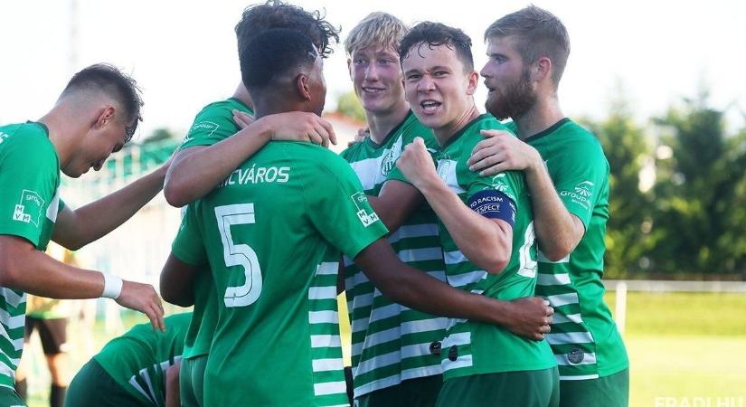 A fiatal nyergesújfalui gólgyáros találatával győzött a Ferencváros