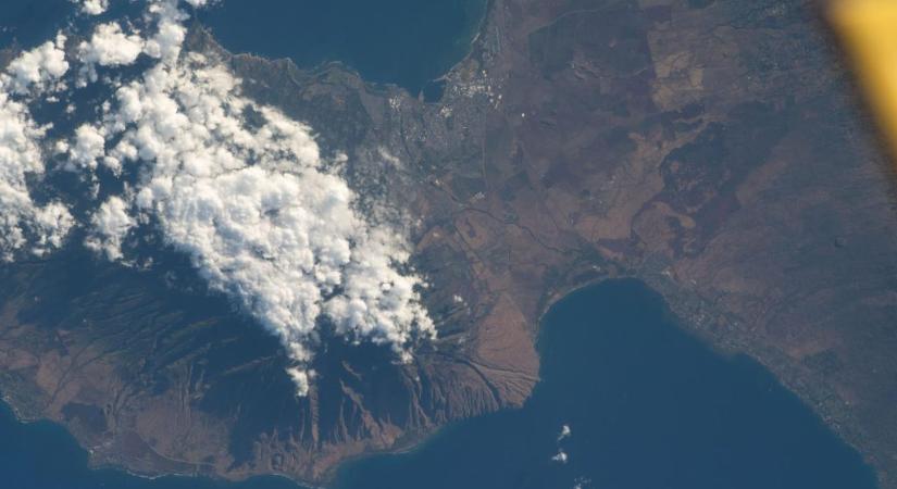 Az űrből is látszott a hawaii tűzvész