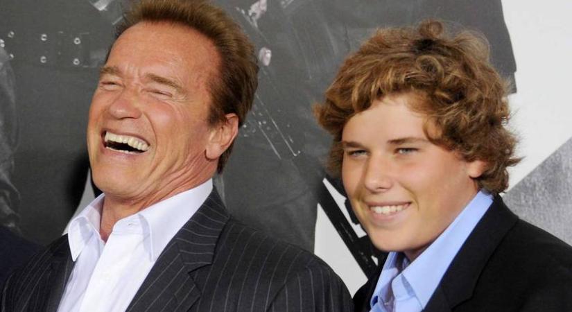 Arnold Schwarzenegger 25 éves fiára rá sem ismerni a fogyás után: duci tiniből izmos pasi lett