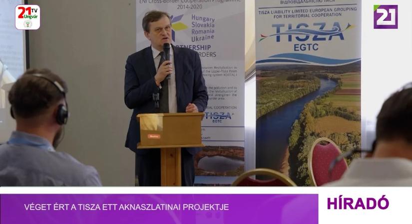 Véget ért a Tisza ETT Aknaszlatinai projektje (videó)