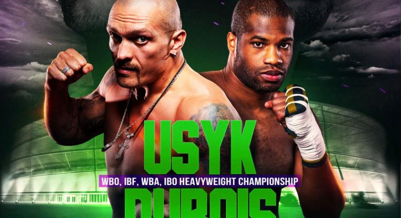A Network4 élőben sugározza a Usyk-Dubois összecsapást