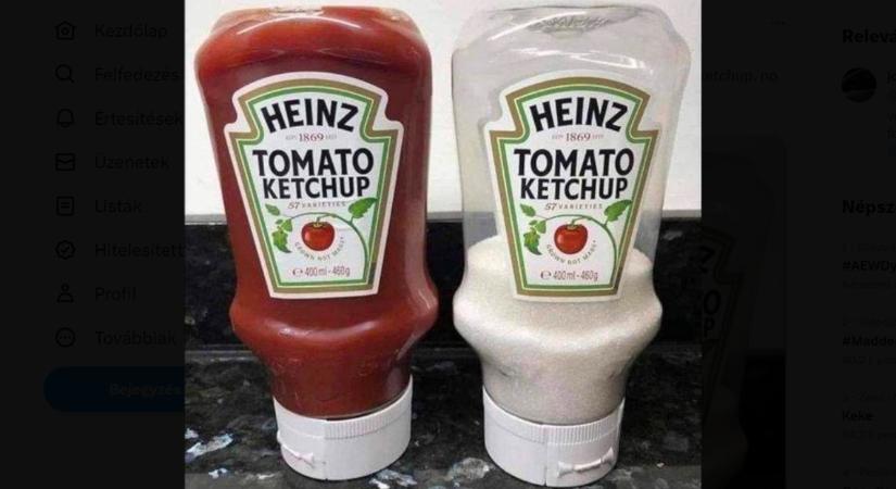 Tényleg ennyi cukor van egy palack Heinz ketchupban?