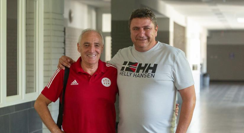 Országos edzőtovábbképzés - Elek Gábor is Kisvárdán járt
