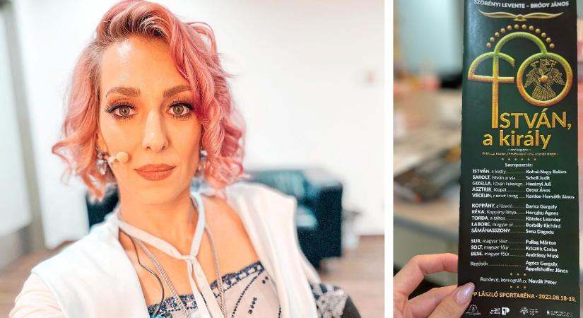 Videó a füleidnek: autóban énekléssel is az István, a királyra készült Horányi Juli