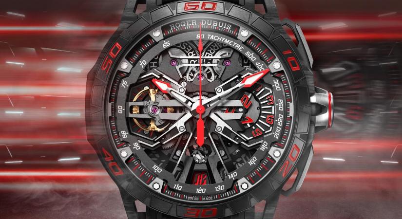 Visszatért a kronográf – Roger Dubuis Excalibur Spider Flyback Chronograph