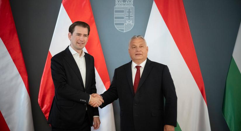 Orbán Viktor: Egyeztetés Sebastian Kurz-cal - fotó
