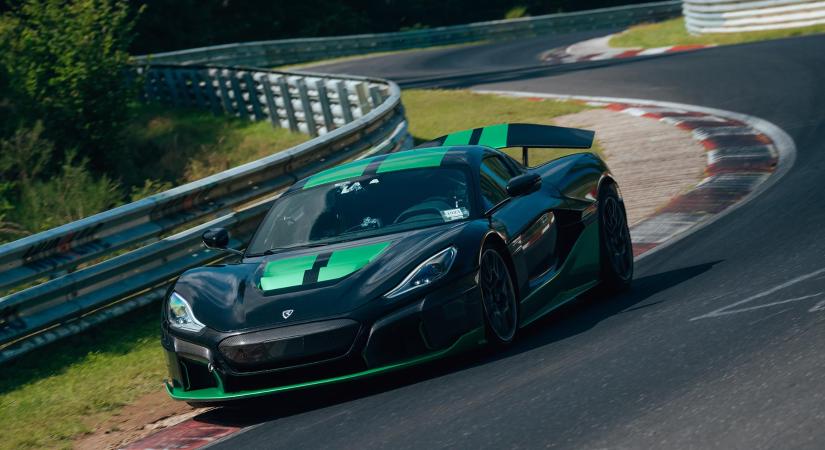 Szédületes tempóval döntött rekordot a Nürburgringen a Rimac Nevera