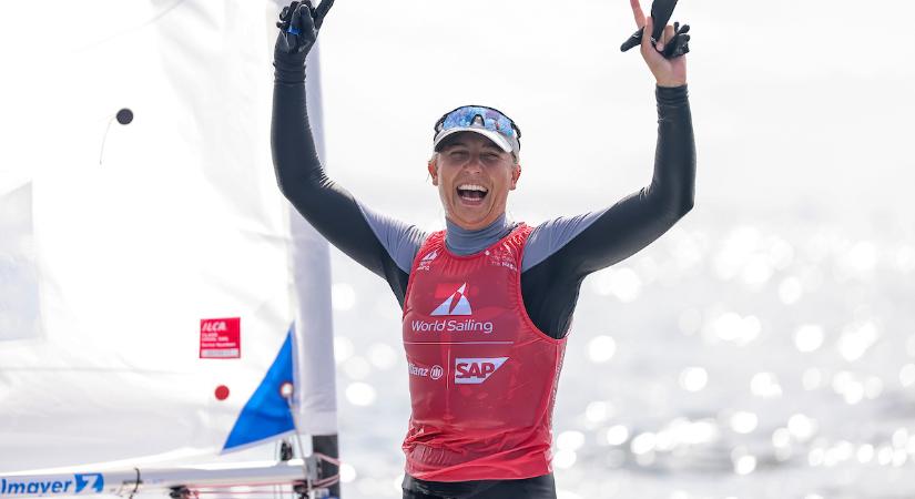 Érdi Mári világbajnok lett az ILCA 6 olimpiai hajóosztályban