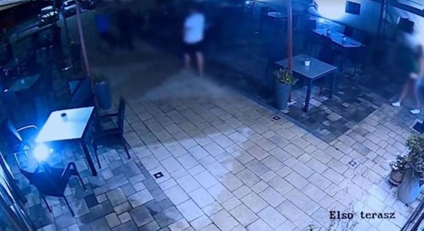 Nyilvánosságra hozták a békéscsabai hotelben történt késelés felvételét