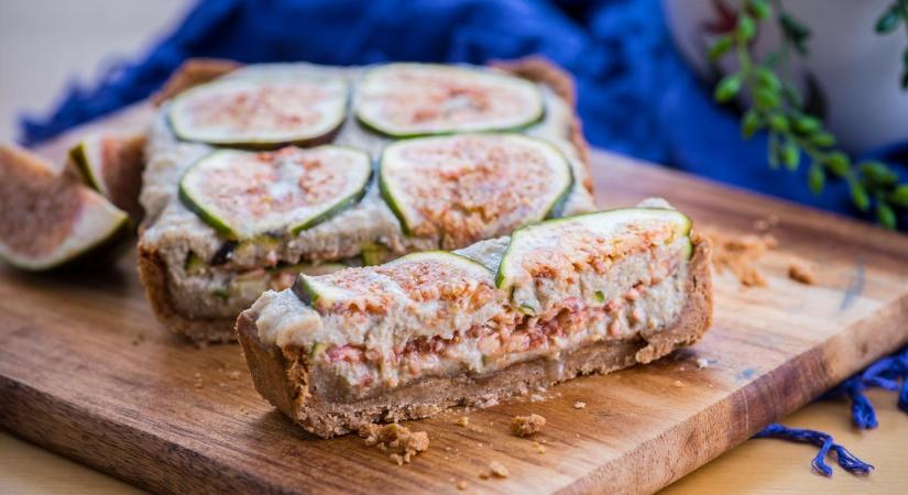 Vegán recept, ami mindenkinek ízleni fog: fügés pite