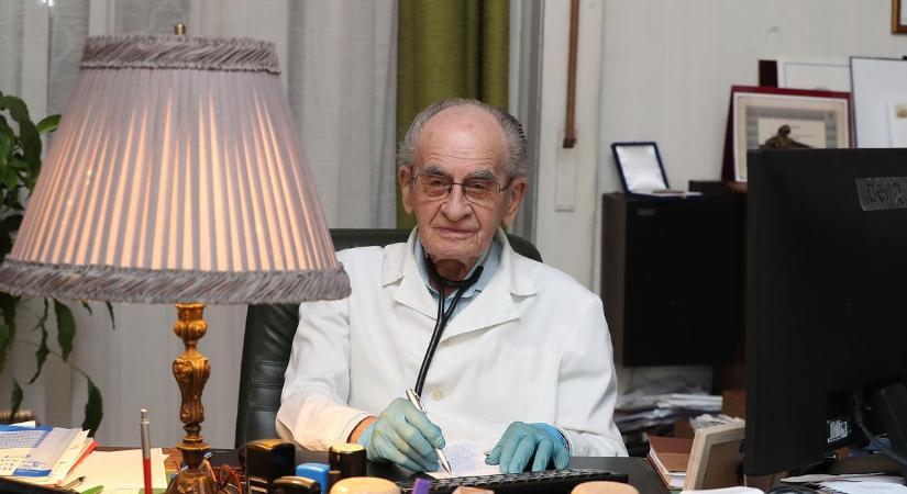 100 éves lett az ország legidősebb háziorvosa: elárulta a hosszú élet titkát