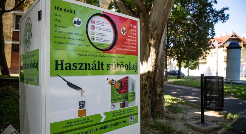 Vegyen Ön is részt a használt étolajgyűjtésben!