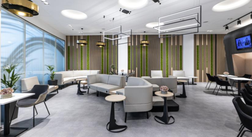 Skycourt Lounge: földi oázis Ferihegyen