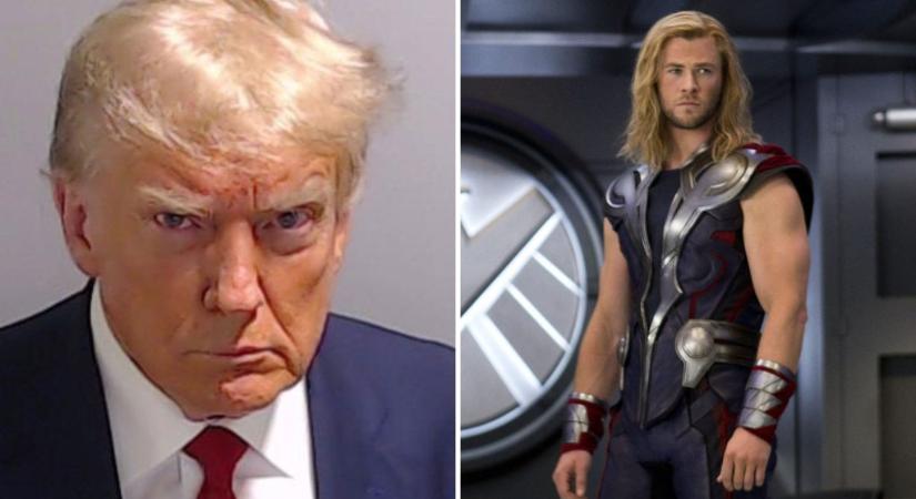 Donald Trump súlya és magassága megegyezik Chris Hemsworthével, legalábbis Trump szerint