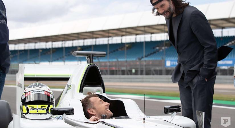 Mutatjuk az első képeket Keanu Reeves Formula–1-es filmjéből