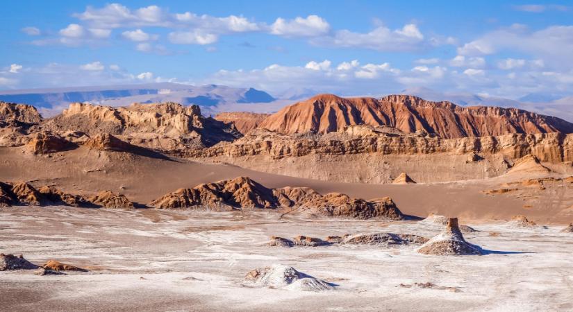 Valle de la Luna: Marsbéli táj az Atacama-sivatagban