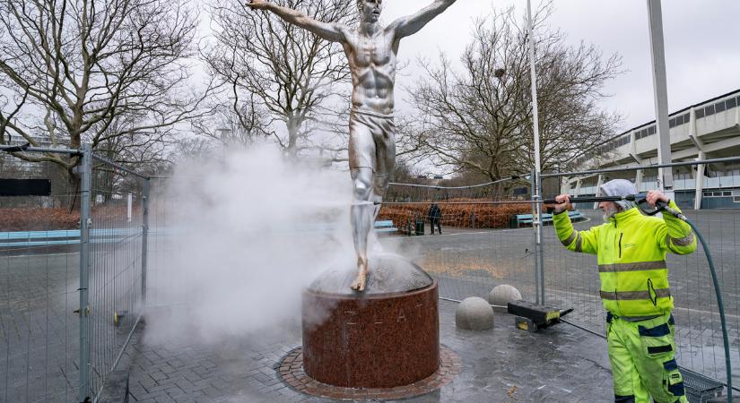 Svédország: Ibrahimovic szobra marad Malmőben