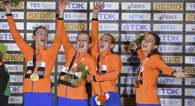 Femke Bol parádés futásával Hollandia a női 4400-as bajnok