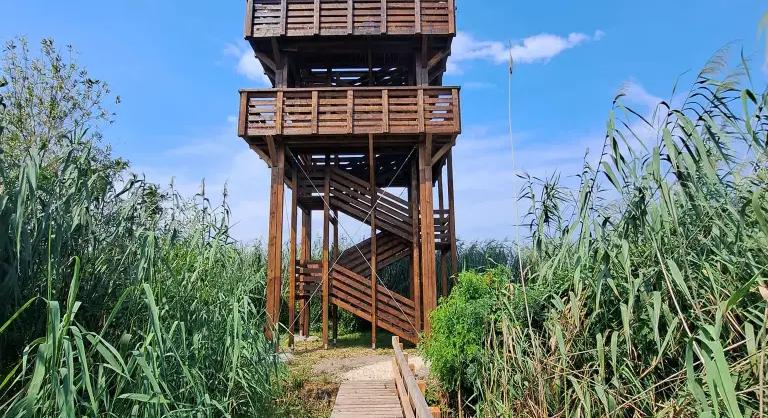 Itt a Tisza-tó legújabb vízről megközelíthető kilátója