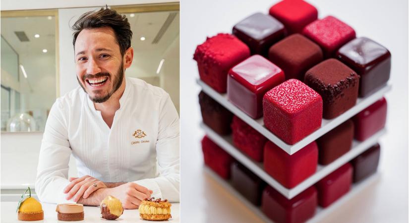 A francia sztár múzsája a Rubik-kocka – Cédric Grolet cukrász csodálatos alkotásai