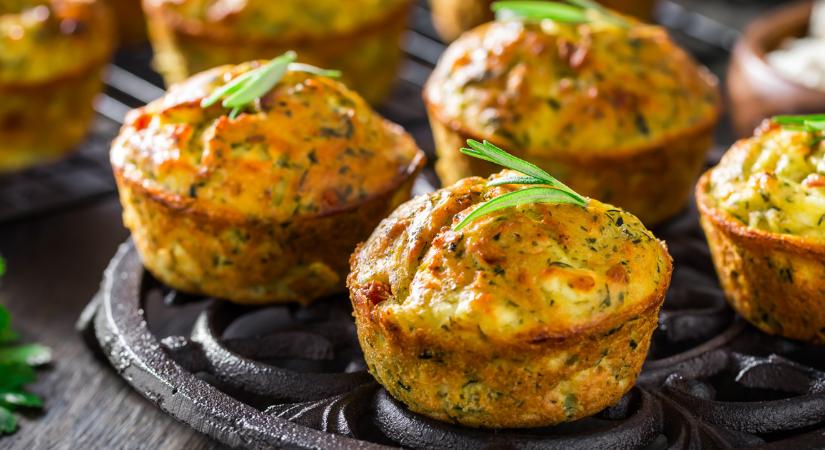 10 szuper sós muffin nem csak reggelire: könnyedén el is csomagolhatók