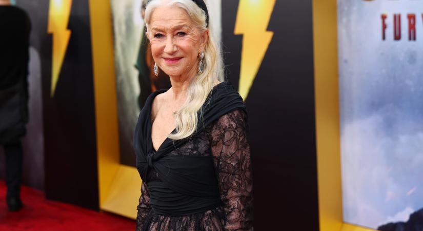 A 78 éves Helen Mirren smink nélkül is ragyog