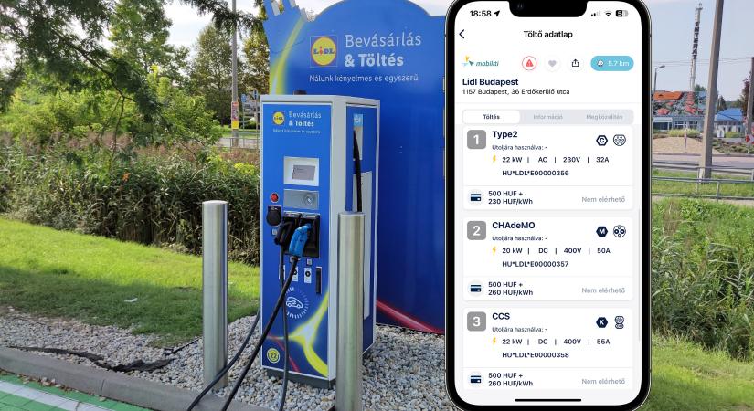 Mutatjuk a Lidl töltés árait roamingban