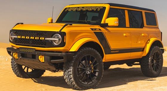 400 lóerős új Ford Bronco mutatkozott be Európában