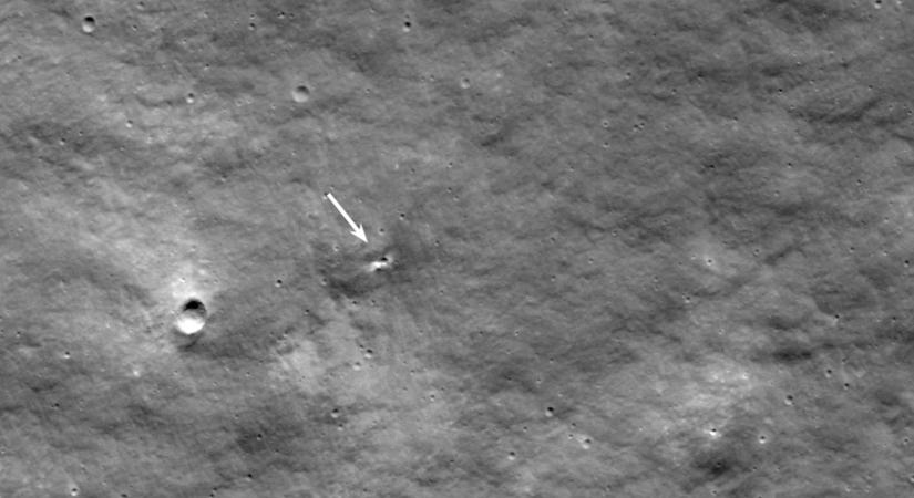 A NASA megtalálta a Hold felszínébe csapódott orosz Luna-25 szondát