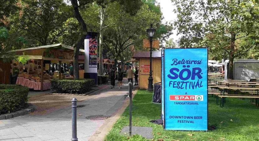 Mindenki megtalálja kedvenc sörét a Belvárosi Sörfesztiválon