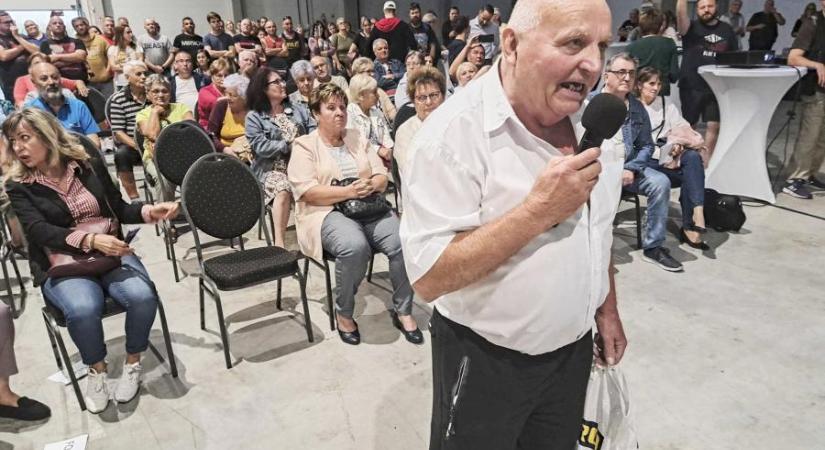 Felszínre törtek az indulatok, Alsózsolca nem kér a szlovén akkubontóból
