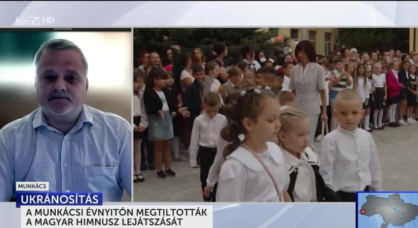 A munkácsi évnyitón megtiltották a magyar himnusz lejátszását