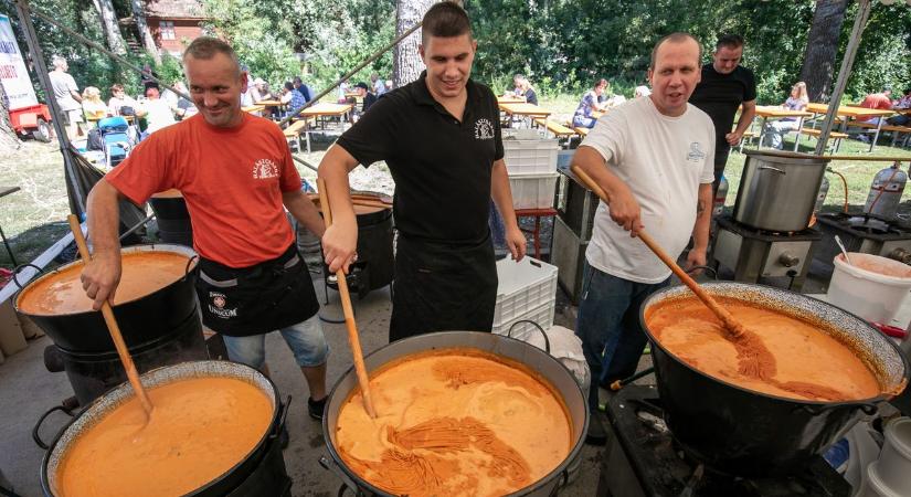 Jól kifőzték maguknak: országos rekord a harcsapaprikás-főző versenyen
